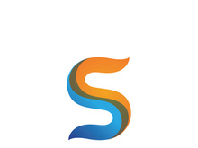 S logo Business corporate letter design vector