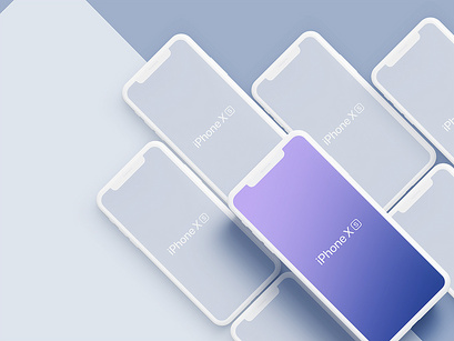 Free iPhone Xs and iPhone Xs Max Mockups