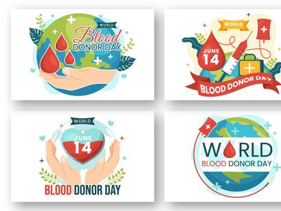 15 World Blood Donor Day Illustration