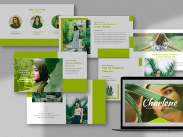 Charlene - Creative google slides Template preview picture