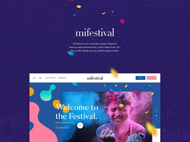 MI Festival Web Template