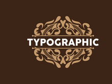 Vector Decorative Vintage Typography Ornament Elements, Greeting Card Design