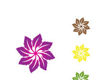 green Tree leaf  logo ecology nature element