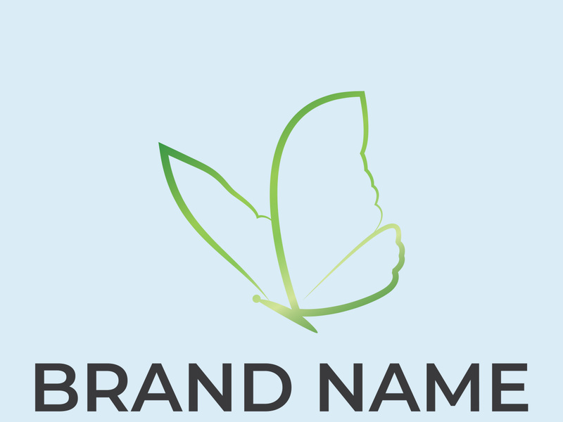 Butterfly logo design