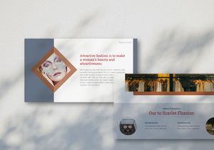 Scarlet - Creative Keynote Template