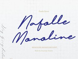Nafolle | Monoline Signature preview picture