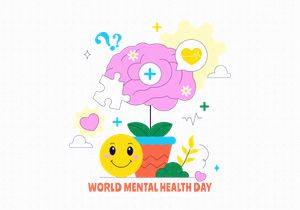 10 World Mental Health Day Illustration