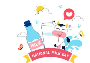 11 World Milk Day Illustration