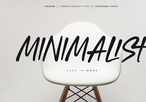 Archer - Rough Font