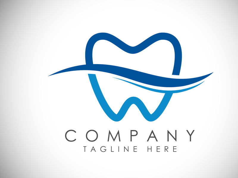 Dental Clinic logo template, Dental Care logo designs vector, Tooth Teeth Smile Dentist Logo