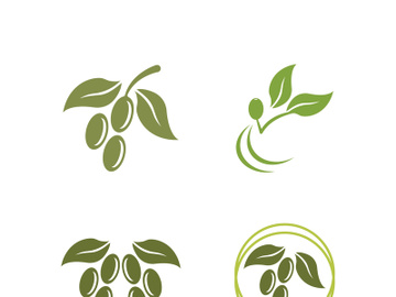 Extra virgin olive oil logo icon design vector illustration preview picture