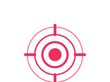 Pain rings vector illustration