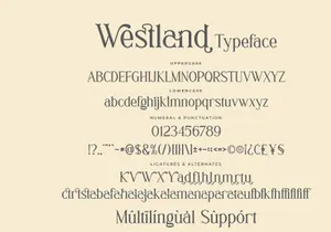 Westland & Survival Font Duo