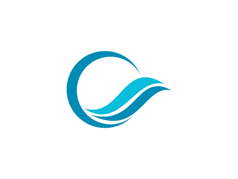 Water wave vector icon illustration design