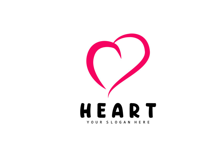 Heart Logo, Love Design, Valentine's Day