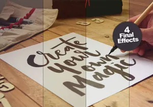 Free Handcraft Poster Mockup