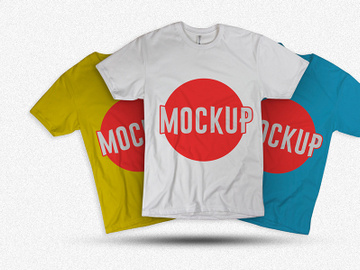 Free Colorful T-Shirt Mockup preview picture