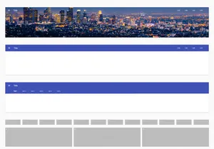 Material Design Lite UI Kit