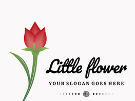 Flower logo preview picture