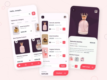 eCommerce Mobile App Design preview picture