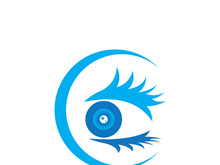 Branding Identity Corporate Eye Care vector logo design