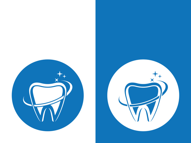 Dental logo template vector illustration icon design
