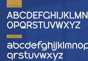 Glacier - Display Font