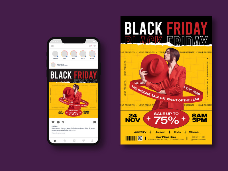 Black Friday Sale Flyer