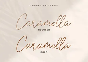 Caramella - Handwritten Font