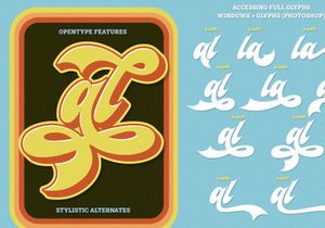 Lettro | Retro Layered Script