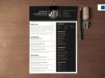 Resume CV Template-96 preview picture