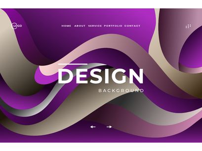 Abstract Background Dynamic Wave Colorful