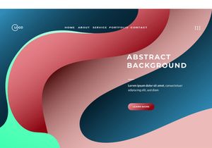 Abstract Background Wave Modern