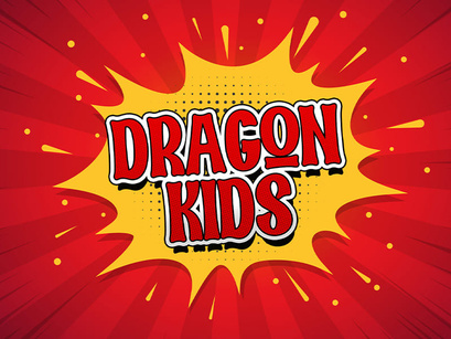 Dragon Kids - Playful Display Font