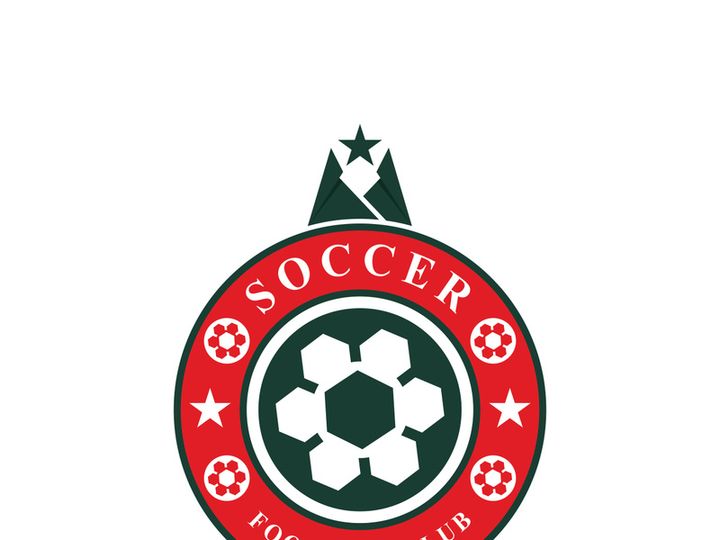Football logo icon design and symbol soccer club vector