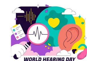 10 World Hearing Day Illustration