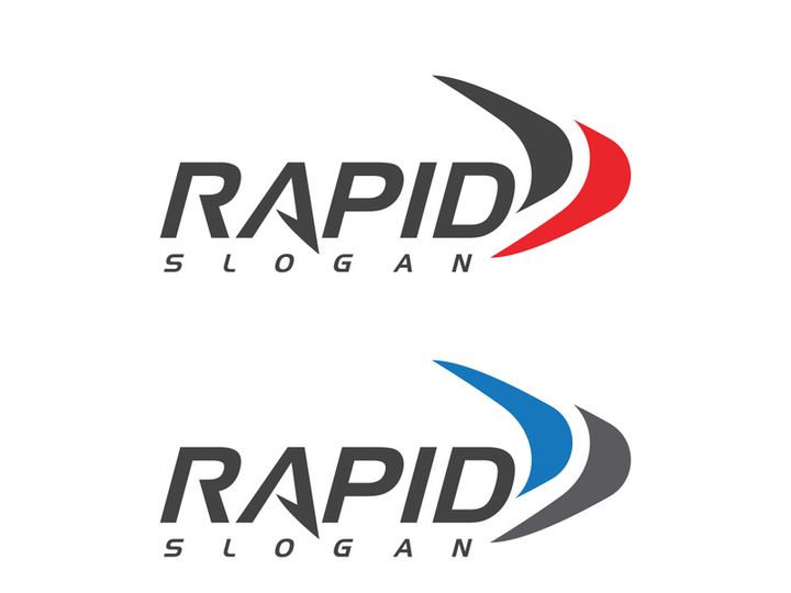 Faster icon design illustration