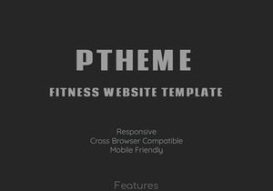 Ptheme - Fitness Website Template
