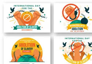 11 Abolition of Slavery Day Illustration