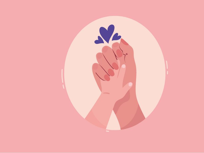 Happy Mother's Day SVG illustration