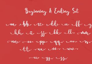 Mythical Christmas - Lovely Couple Font