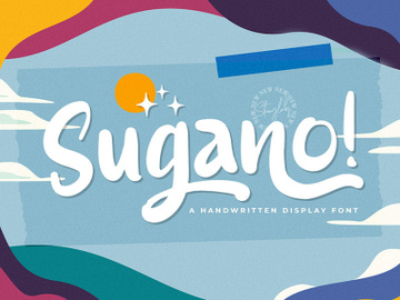 Sugano - Handwritten Font preview picture