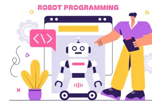 10 Artificial Intelligence Robot Programming Illustration