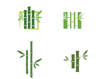 Bamboo vector icon illustration preview picture