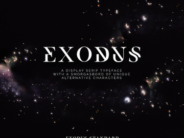 Exodus - Free Typeface preview picture
