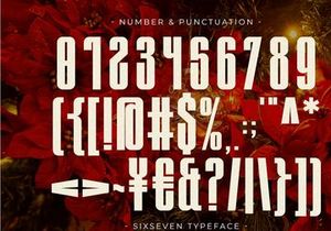 Six Seven - Modern Sans Serif