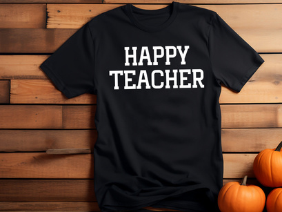 Teacher Varsity - Vintage Slab Serif