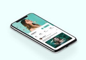 🎁 Freebie - Profile UI for Adobe XD