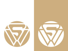 Business corporate S letter logo design vector