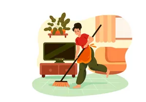 House Cleaning Illustrations